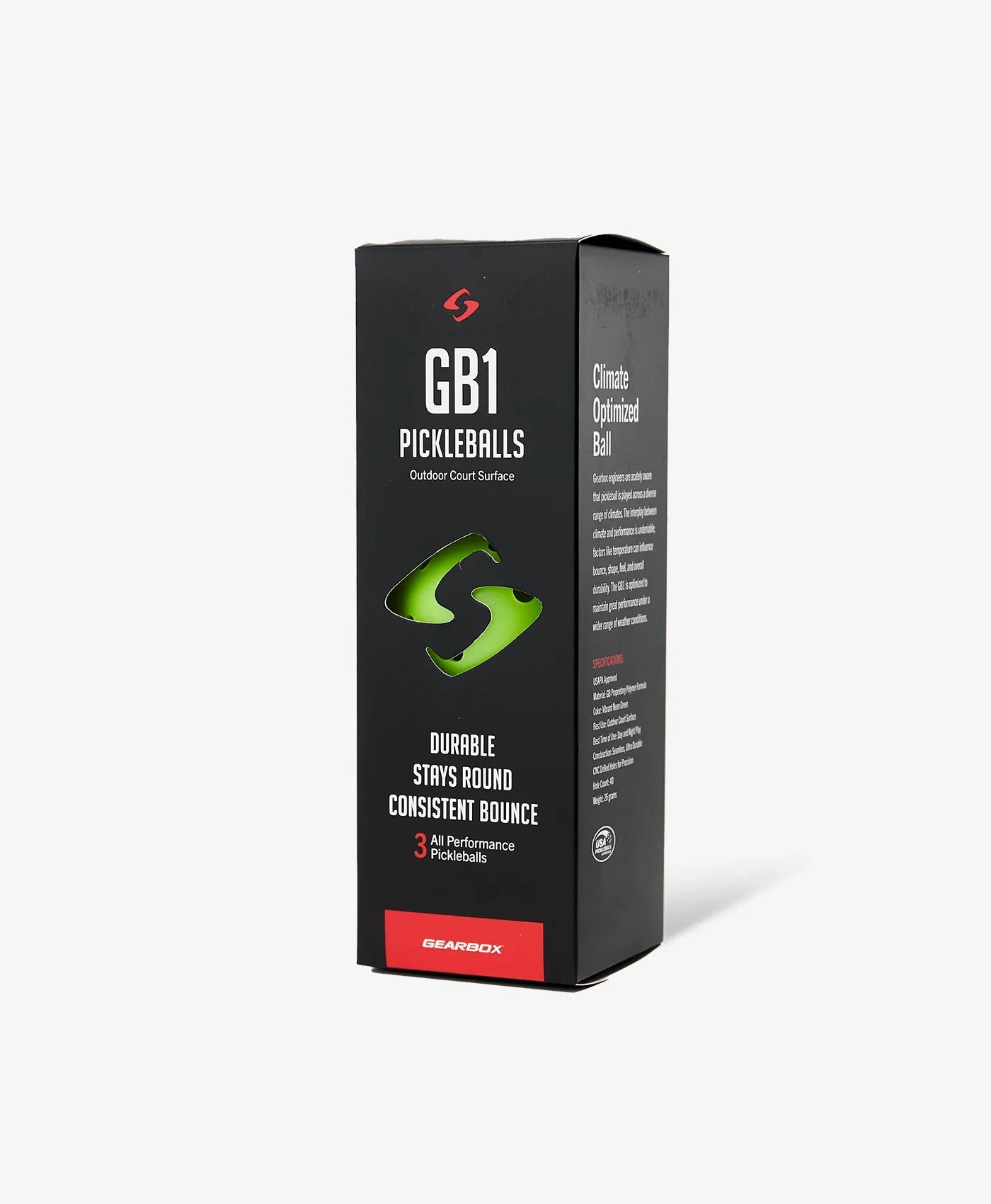 GB1 Pickleballs: 3-pack