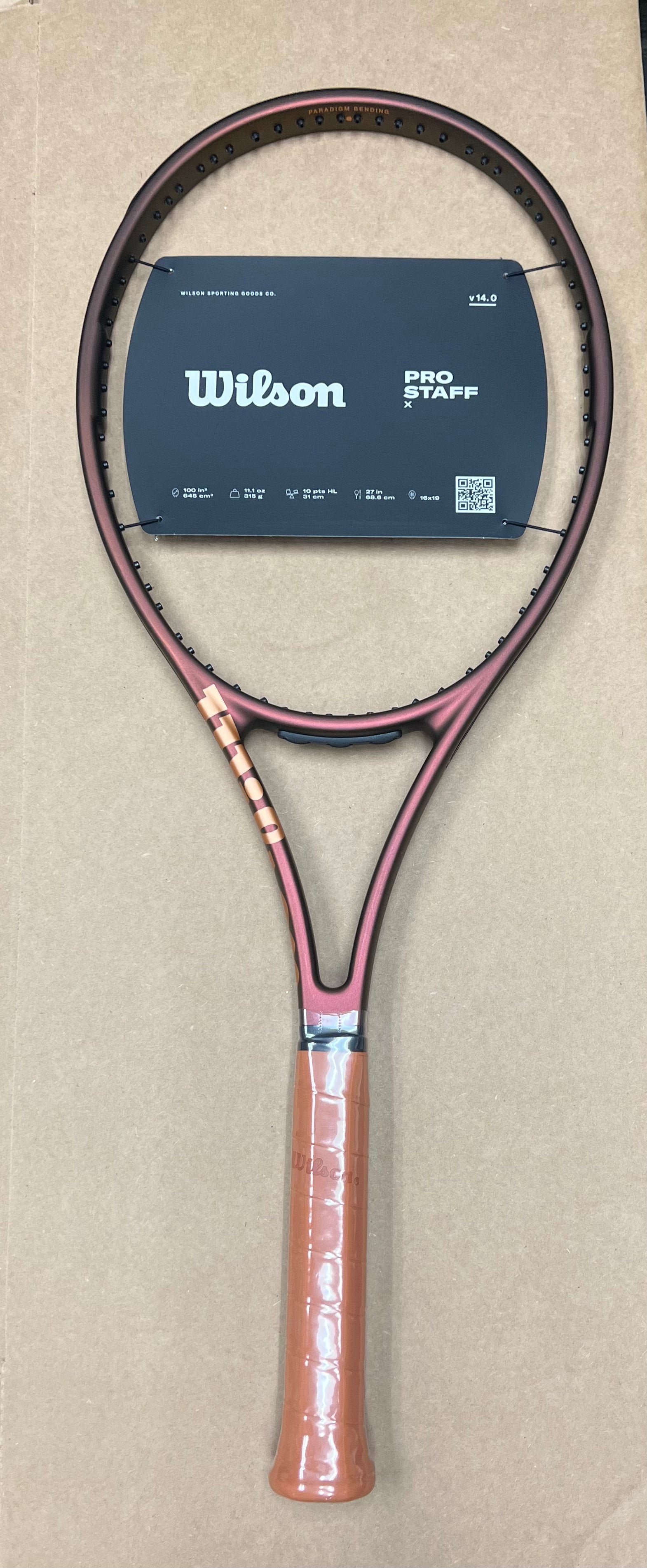 Used - Wilson Pro Staff X v14 (4 1/4")