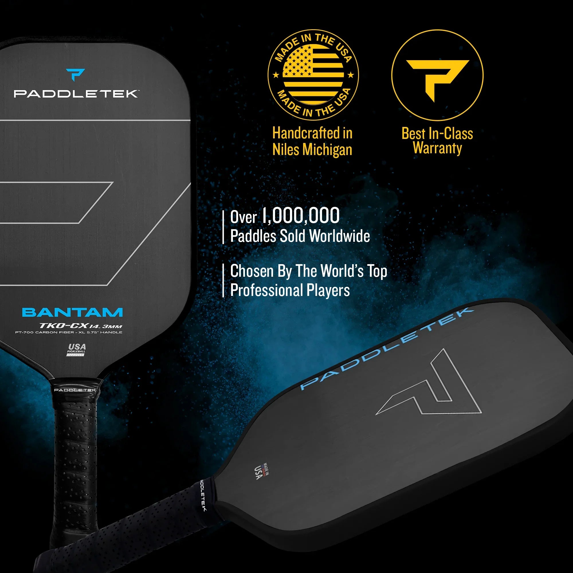 Bantam TKO-CX 14.3 Pickleball Paddle