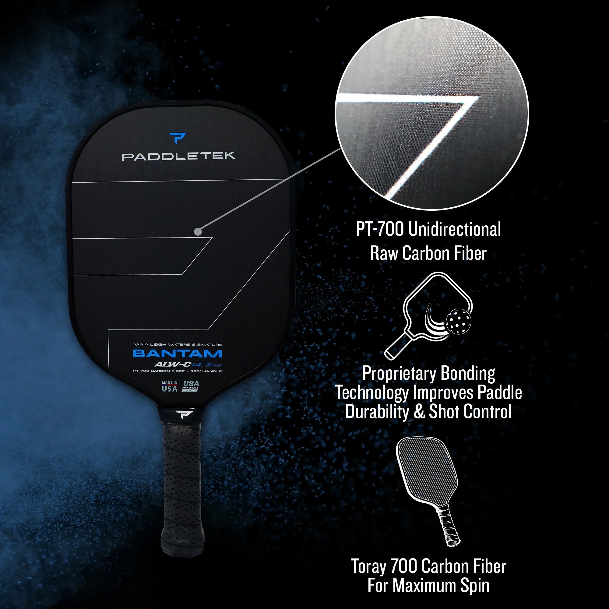 Bantam ALW-C 14.3 Pickleball Paddle