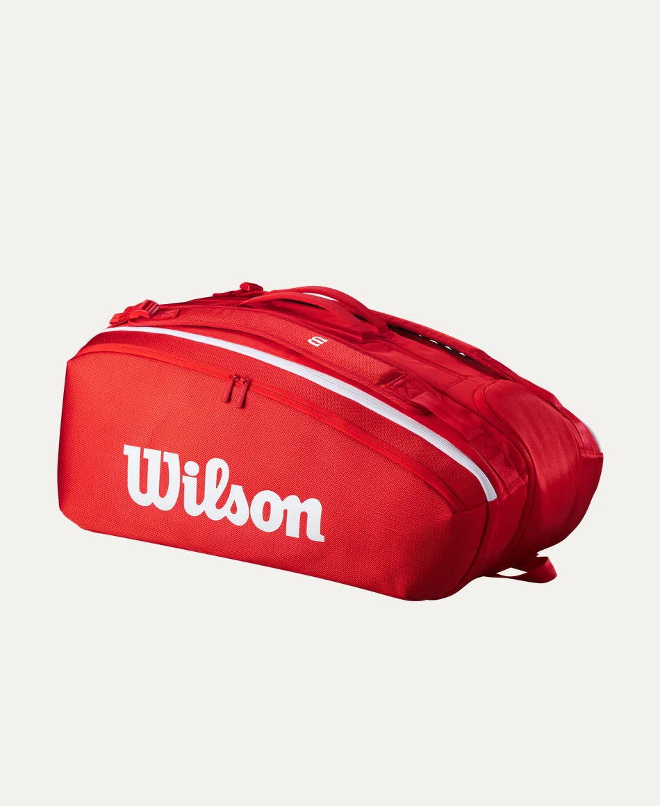 Super Tour Red 15PK Racquet Bag