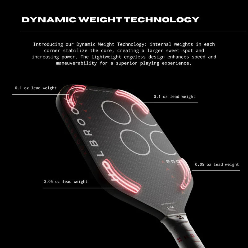 Pro Aero X 16mm Pickleball Paddle